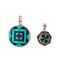 Buddhist Art Silver Pendants