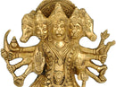 Lord Sankatmochan Hanuman - Brass Statue