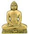 Lord Mahaveer Jain Deity - Brass Wall Statue