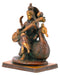 Goddess Saraswati Seated on Swan 7.50"