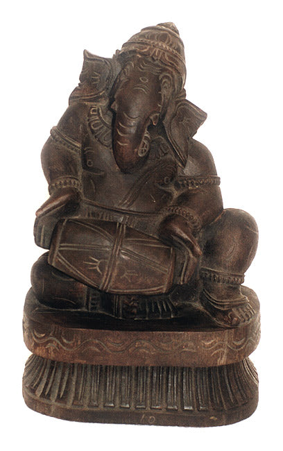 Ganesha Playing Dholak