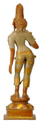 Standing Goddess Paravati Brass Statuette
