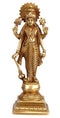 Lord Satya Narayan - Brass Sculpture