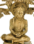 Hanuman Meditating Under Kadamba Tree 10"