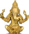 "Lord Vinayak" Brass Sculpture