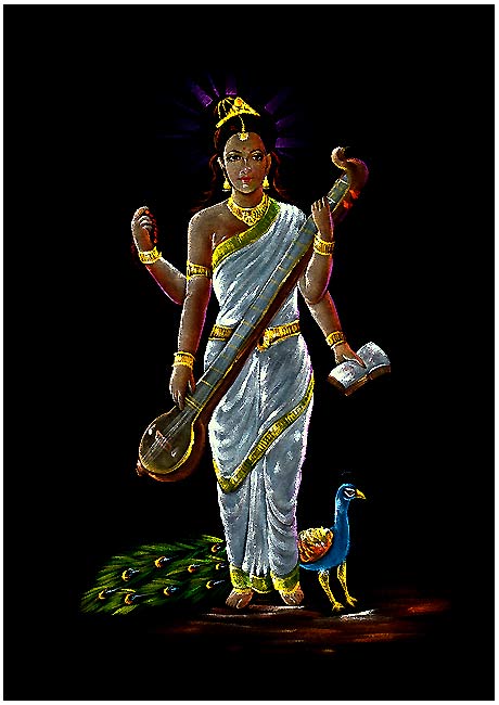 Devi Sharada - Goddess of Learning
