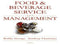 Food & Beverage - Service and Management