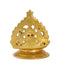 Goddess Gaja Lakshmi Brass Deepam for Temple