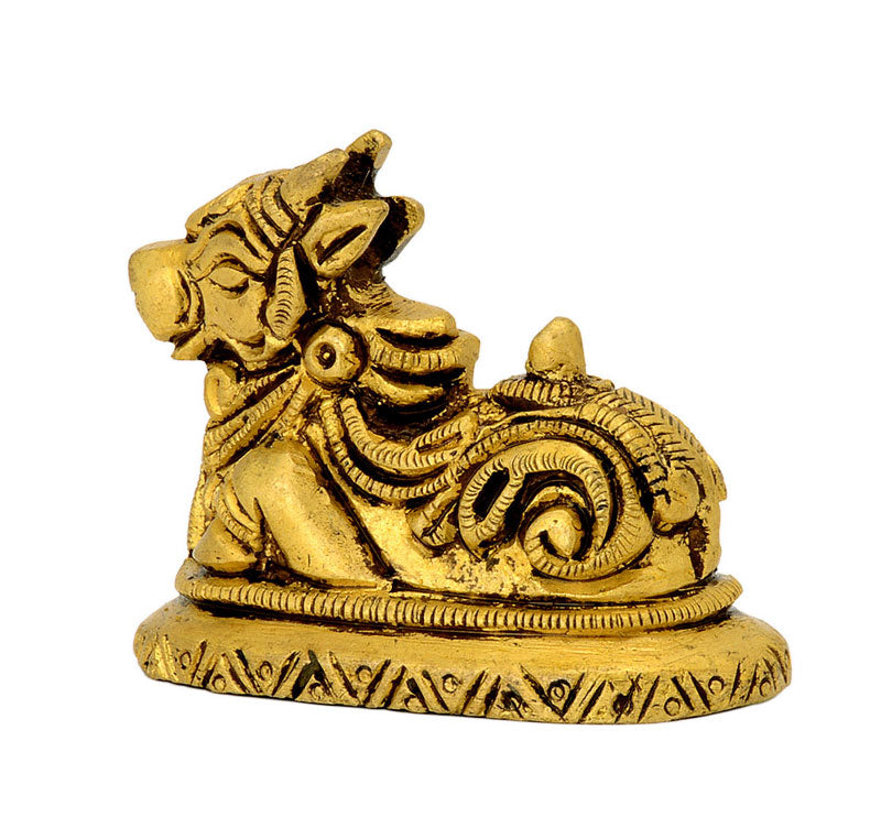 Small Brass Nandi