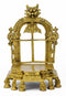 Craved Brass Traditional Ritual Seat for God