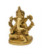 Chaturbhuja Ganesh Brass Statue