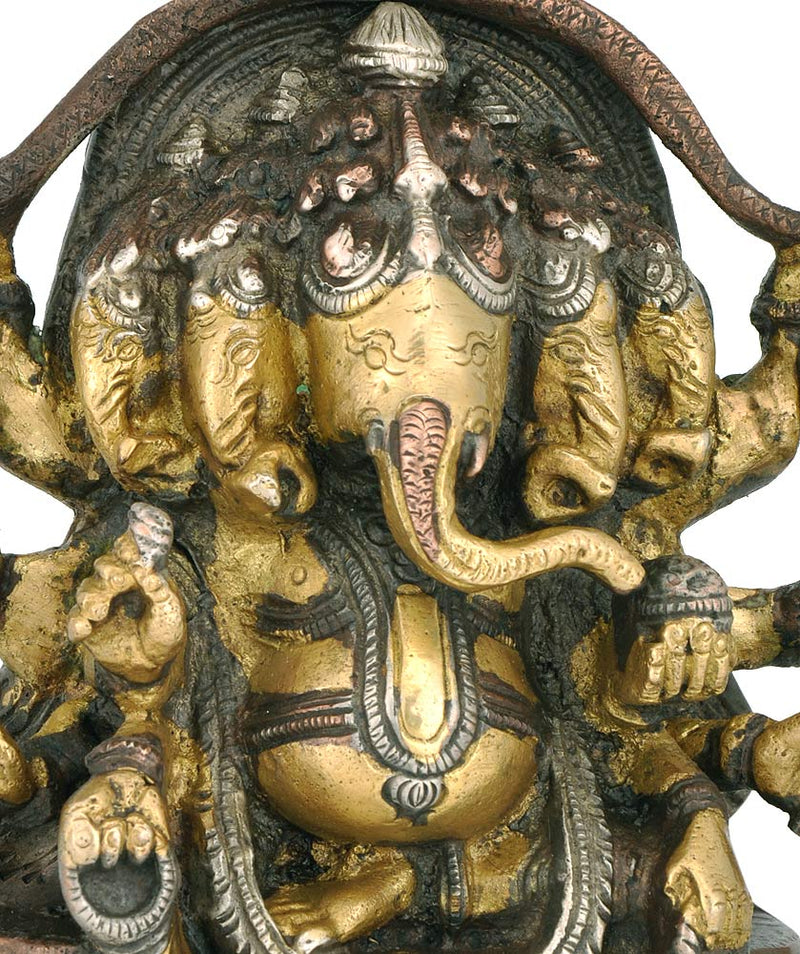 Sri Ganapati Maharaj - Brass Figure
