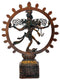 Antiquated Brass Figurine of Lord Natarajan 23"