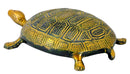 Auspicious Brass Tortoise 8"