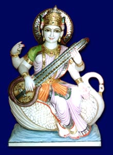 Mata Saraswati-Goddess of Wisdom 30"