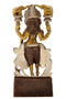 Lakshmi Goddess of Prosperity - Brass Sculpture 8"