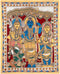 Shri Ram Darbar - Cotton Kalamkari Painting