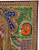 Goddess Durga - Madhubani Painting on Handmade Paper