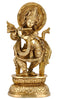 Brass Sculpture 'Murli Manohar Krishna'