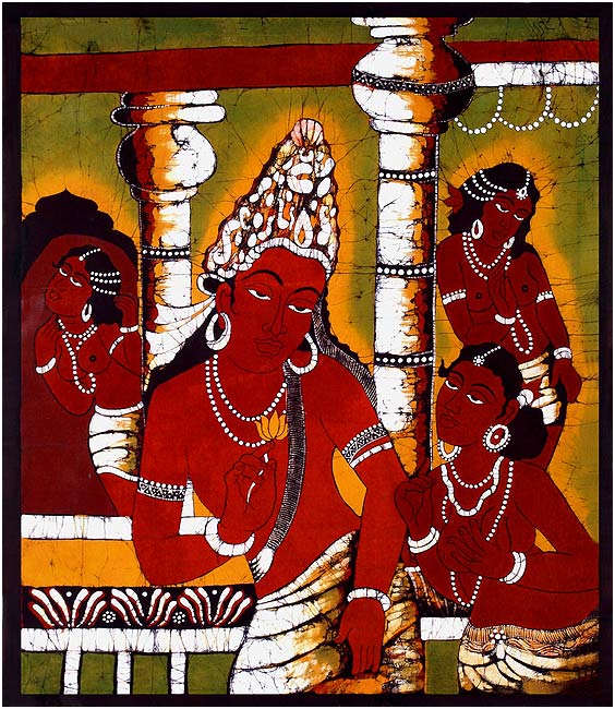 Siddhartha - Batik Painting