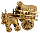 The Bullock Cart of India - Brass Sculpture