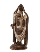 Lord Tirupati Balaji Brass Figurine 5"