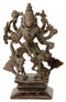Antiquated Brass Durga as Devi Mahishasur Mardini