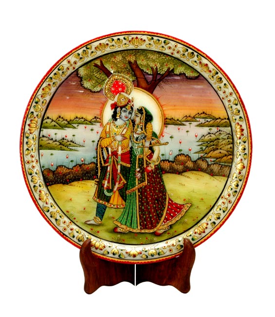 Lord Krishna with Radha Rani