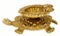 Brass Tortoise Diya Wick Lamp