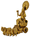 Lord Surya on Chariot Drawn By His Seven Horses