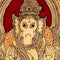 Lord Vinayaka with Mother Goddesses