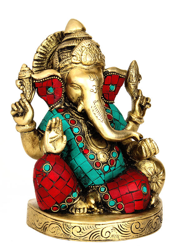 Lord Ganesha Brass Statue