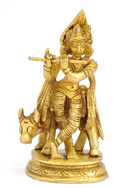 Lord Gau Gopal Miniature Statue