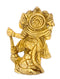 Five Headed Hanuman - Small Brass Statue