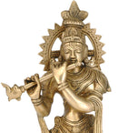 Brass Figurine 'Lord Venugopala'