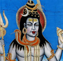'Shiva Yogiraja' Head of Yogis - Batik Painting