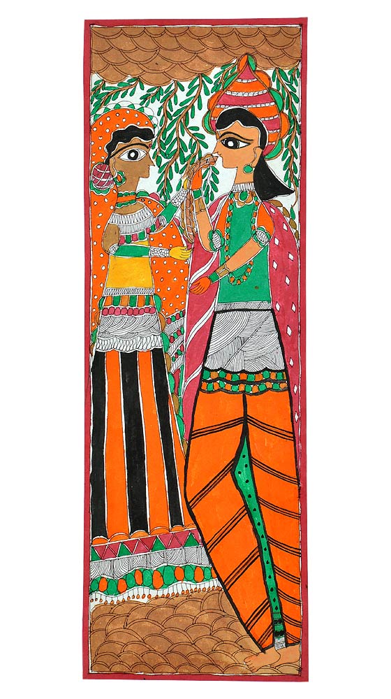 Perfect Union - Radha Krishna Painting