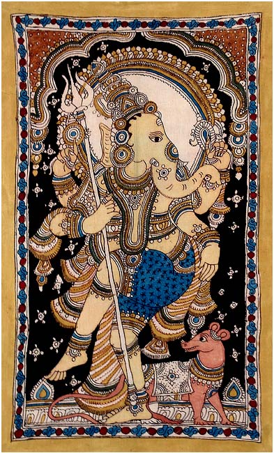 Shri Ganeshji - Kalamkari Painting