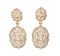 Fancy Pearl Stone Studded Dangle Drop Earring