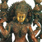 "Goddess Dhana Luxmi" Brass Statue