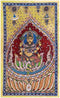 Seated Gaja Laxmi - Kalamkari Painting