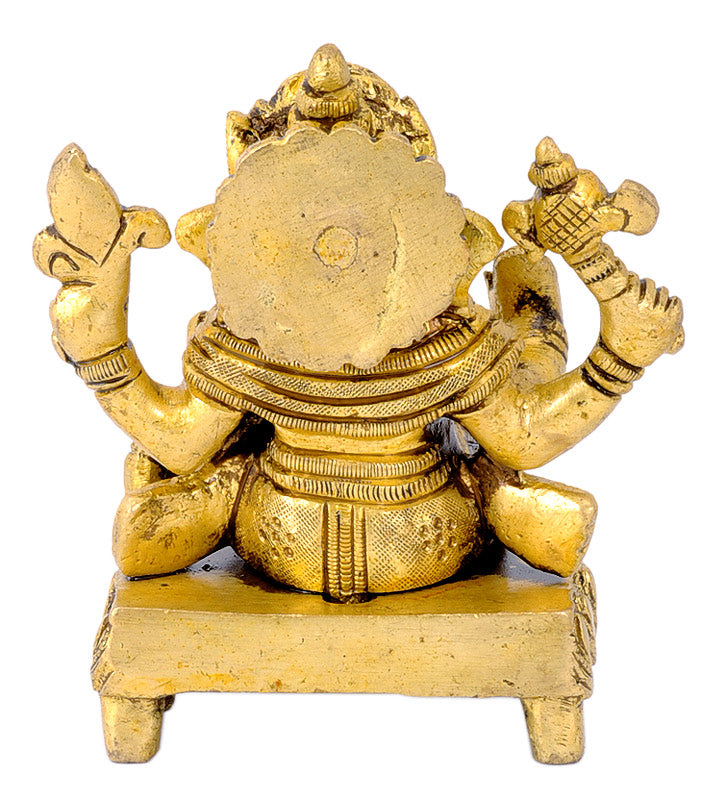 Ganesha Seated on Throne
