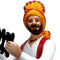 A Punjabi Folk Musician - Fiber Statuette