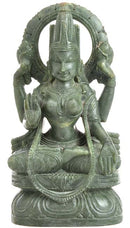 Vaibhav Lakshmi Stone Sculpture
