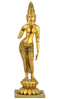 Shakti of Shiva 'Devi Uma' - Brass Sculpture 13"
