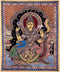 Goddess Saraswati - Cotton Kalamkari Painting
