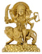 Eight Armed Goddess Durga Brass Figurine