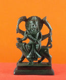 Shri Bhairav Baba Black Soap Stone Statue