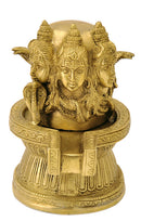 Brass Shiva Mukhalingam 6"
