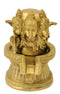 Brass Shiva Mukhalingam 6"